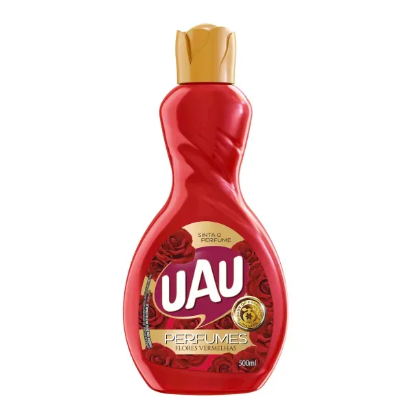 Limpa Pisos Uau Perfumado Flores Vermelhas Sedução 500 ml
